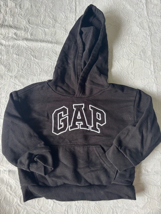 GAP Other - GAP Black Sweatshirt with White Tag Detail